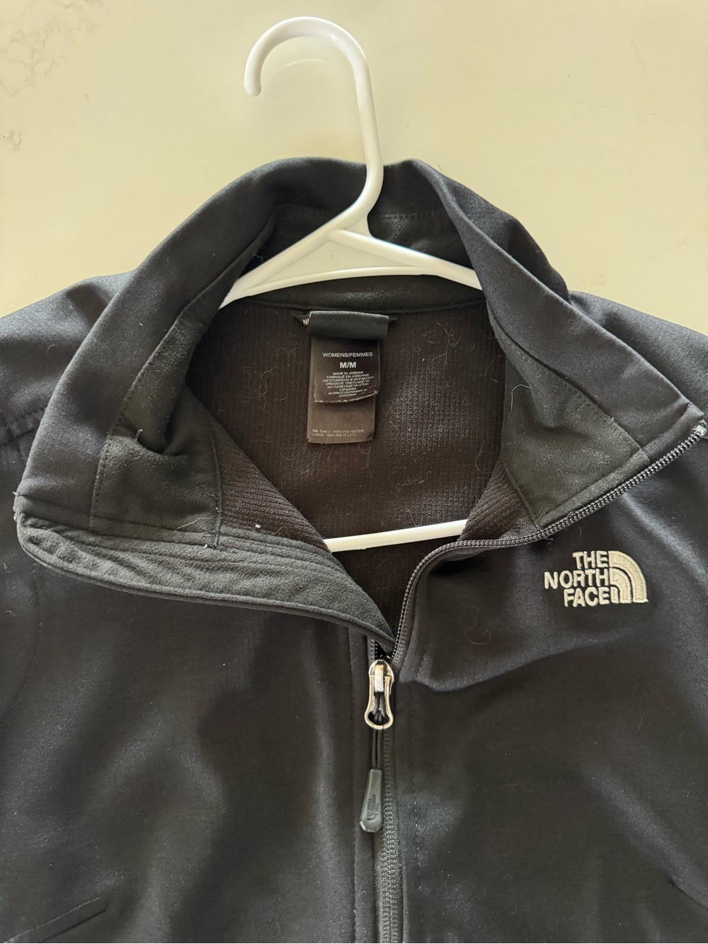 The North Face Black Full-Zip Softshell Jacket